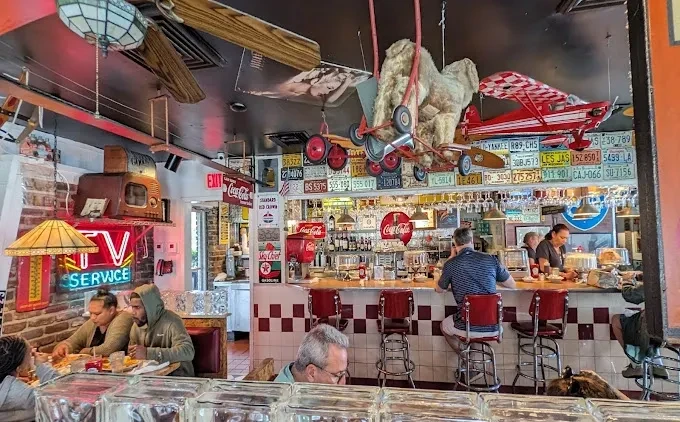 City Diner interior